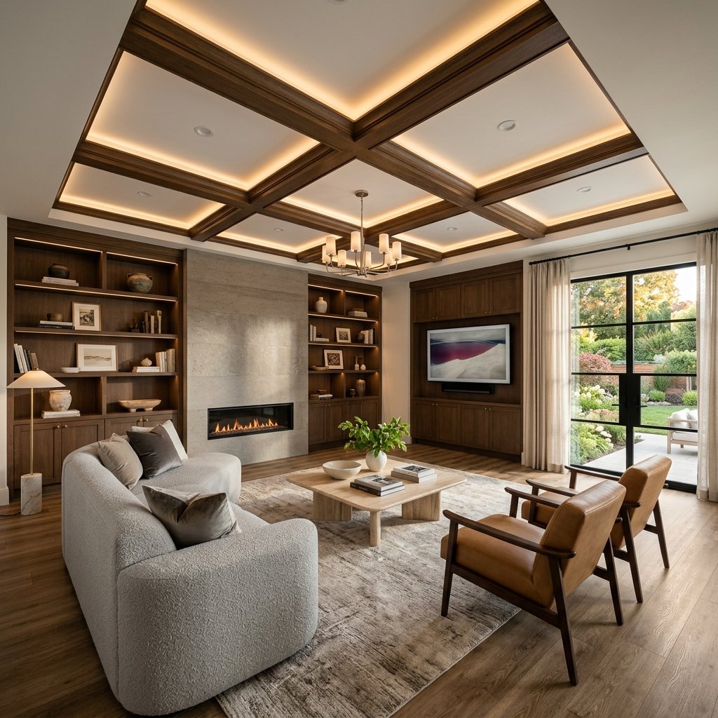Full living room remodel Central Florida — MACROBUILD